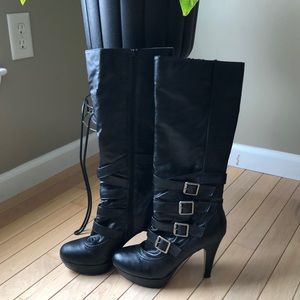 MADDEN GIRL Clipperr boots- size 8